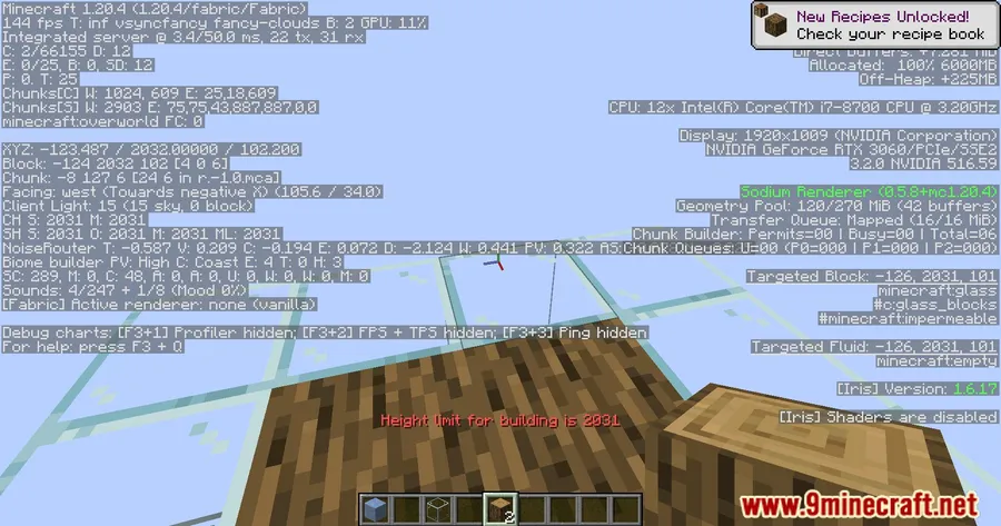 2032 World Height Mod screenshot 6