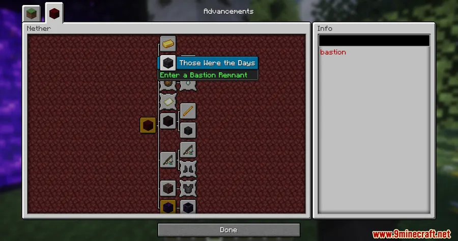 AdvancementInfo Update Mod screenshot 10 showing mod in action