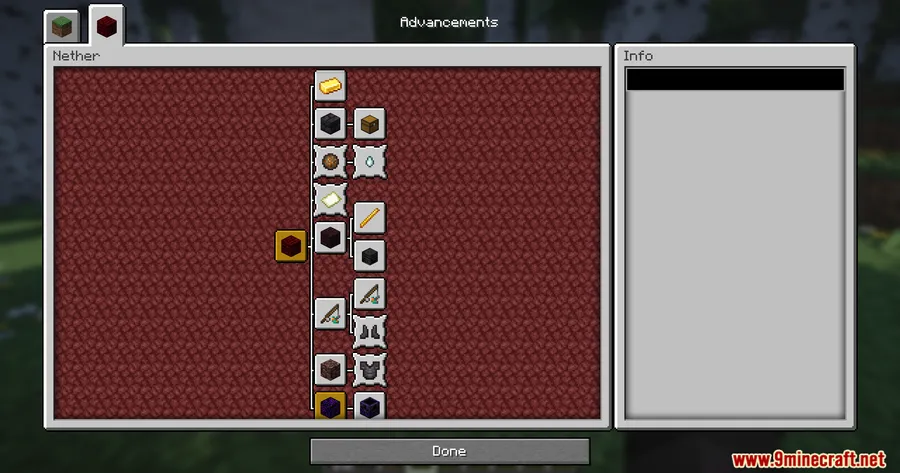 AdvancementInfo Update Mod screenshot 6 showing mod in action