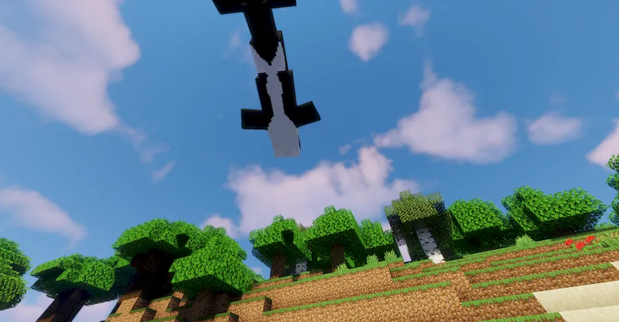 Alex's Mob Mod screenshot 14 showing mod in action