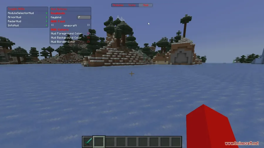 Aoba Client Mod screenshot 4