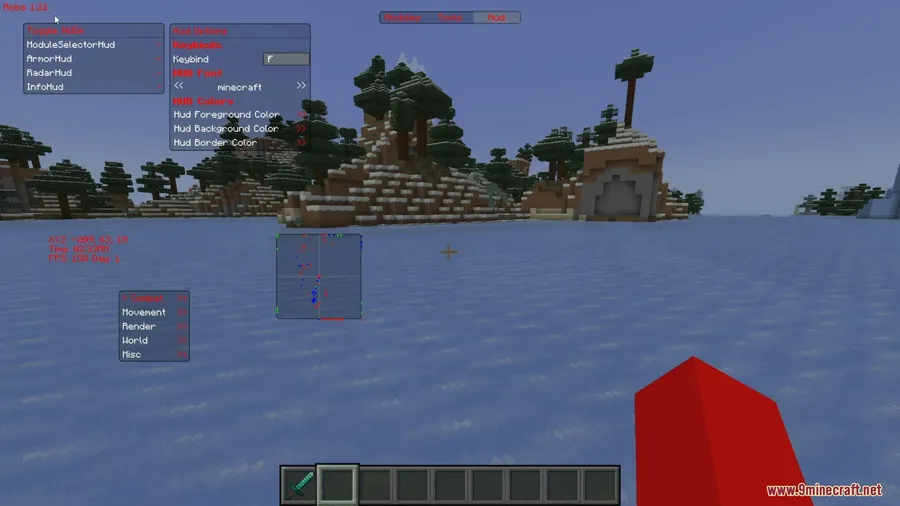 Aoba Client Mod screenshot 5