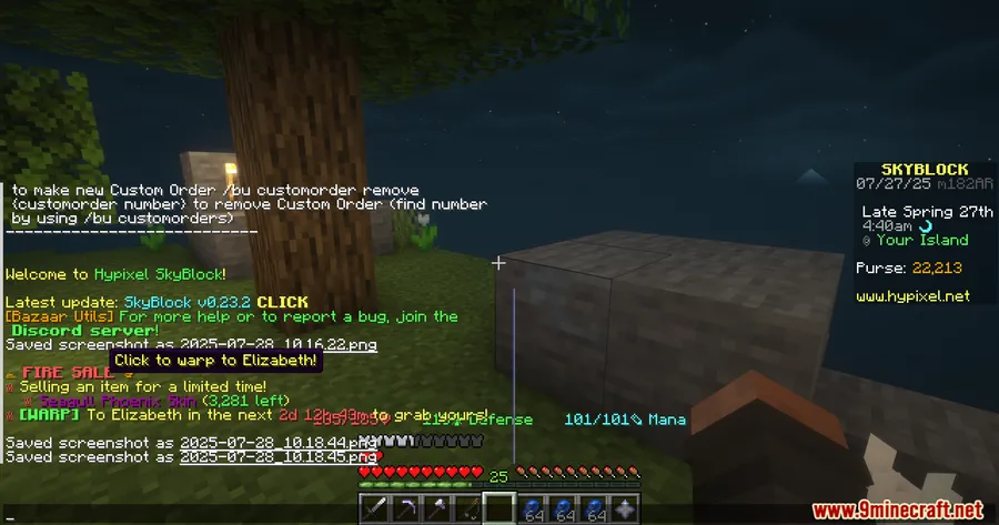 Bazaar Utils Mod screenshot 5 showing mod in action