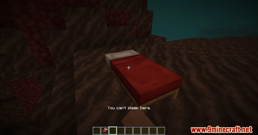 Beds Don't Explode Mod screenshot 4 showing mod in action