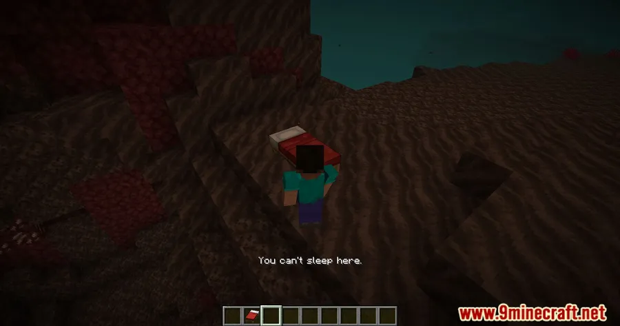 Beds Don't Explode Mod screenshot 5 showing mod in action