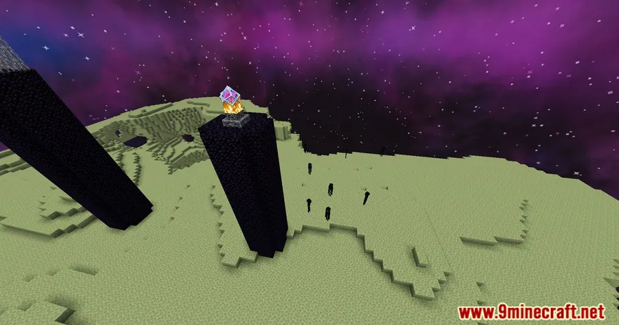 Better End Sky Mod screenshot 3 showing mod in action