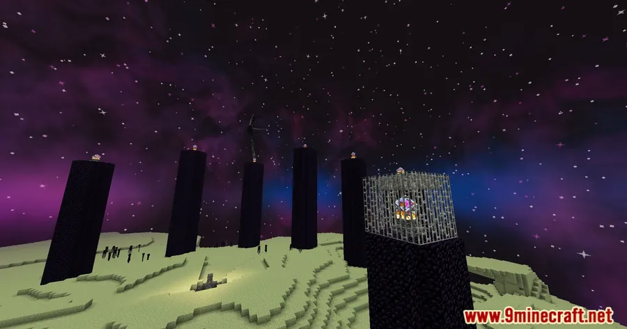 Better End Sky Mod screenshot 4 showing mod in action