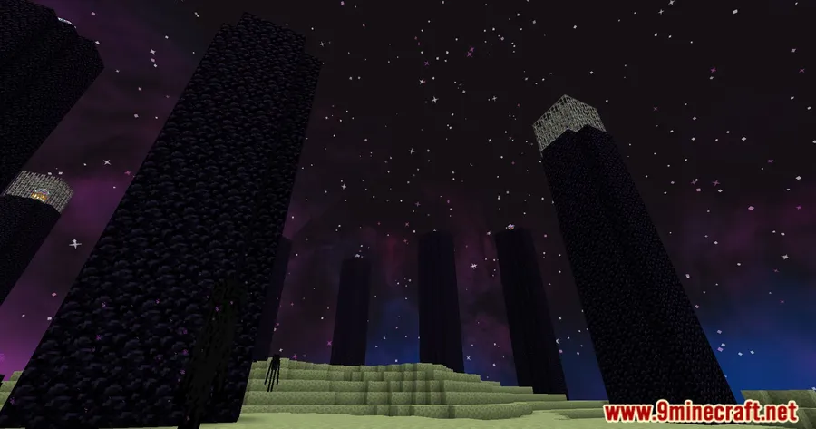 Better End Sky Mod screenshot 6 showing mod in action