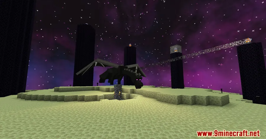 Better End Sky Mod screenshot 8 showing mod in action