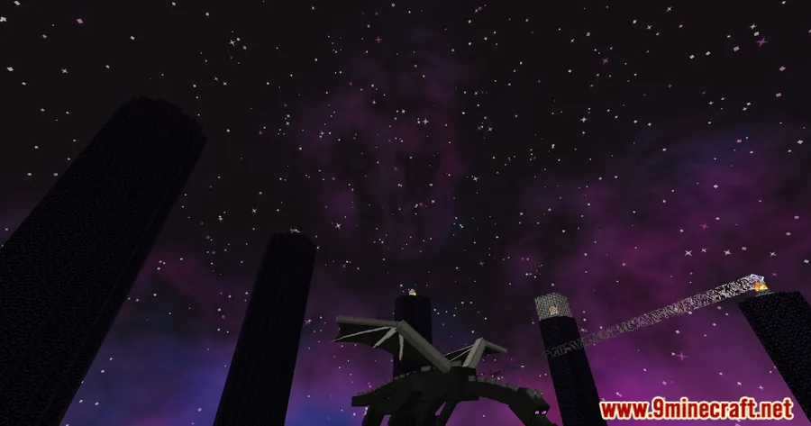 Better End Sky Mod screenshot 9 showing mod in action