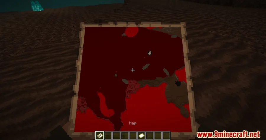 Better Nether Map Mod screenshot 2 showing mod in action