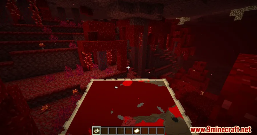 Better Nether Map Mod screenshot 3 showing mod in action