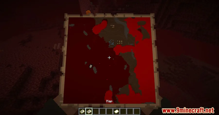 Better Nether Map Mod screenshot 4 showing mod in action