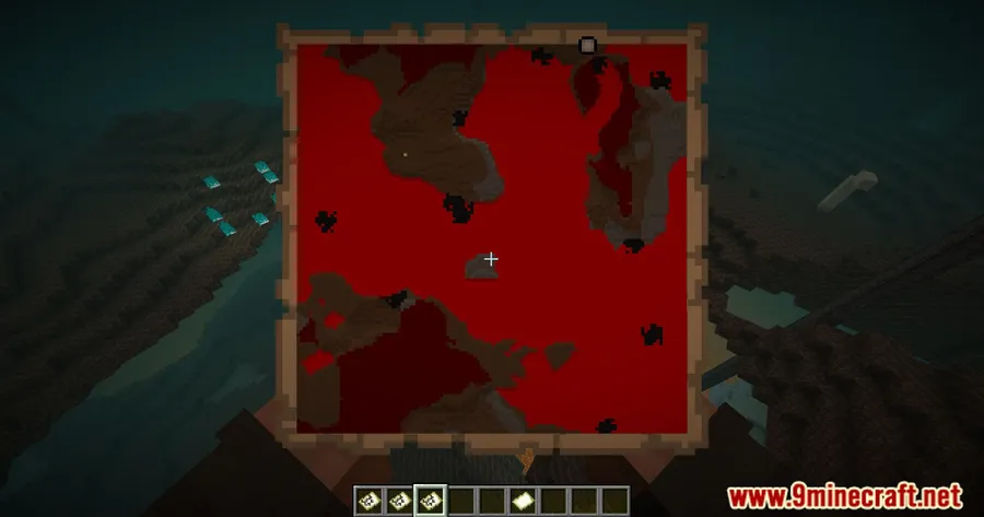 Better Nether Map Mod screenshot 8 showing mod in action