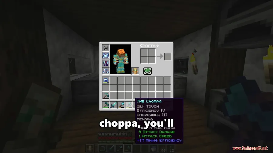 Better Than Mending Mod screenshot 4 showing mod in action