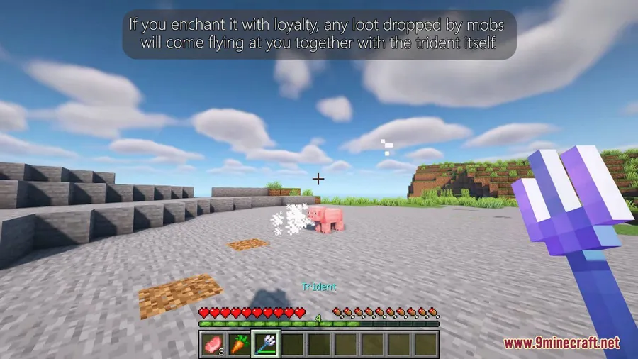 Better Tridents Mod screenshot 7 showing mod in action