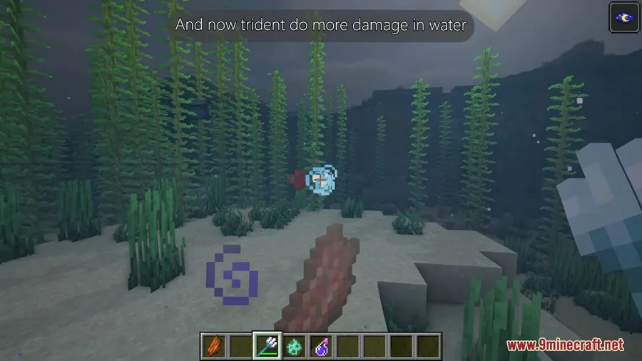 Better Tridents Mod screenshot 8 showing mod in action
