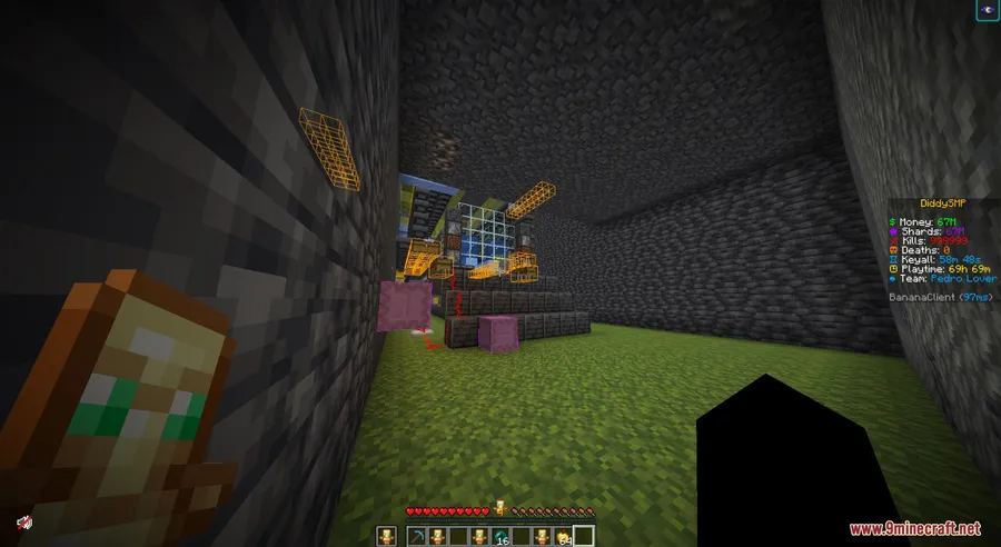 Bnana Client Mod screenshot 8 showing mod in action