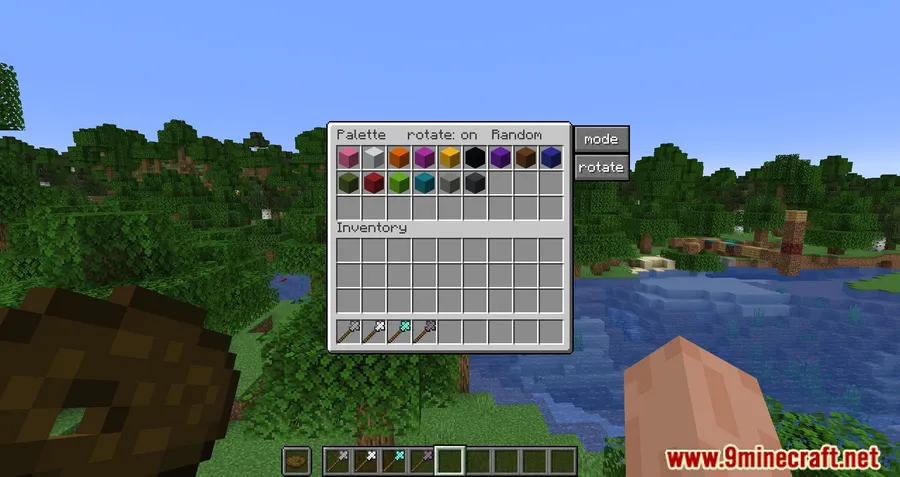 Building Wands Mod screenshot 6 showing mod in action