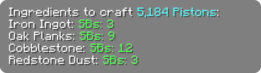 Calc Mod screenshot 1 showing mod in action