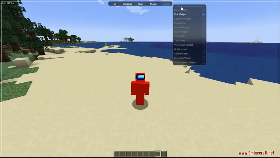 CatLean Client Mod screenshot 3 showing mod in action