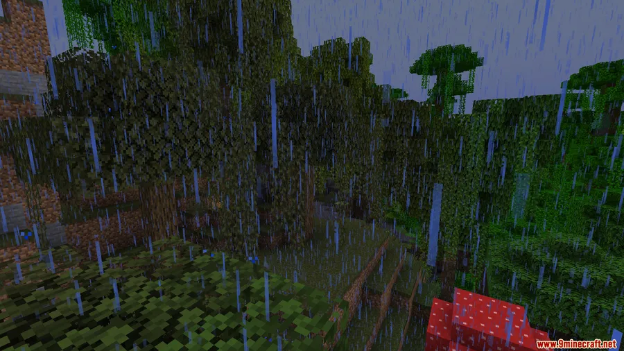 CobbleWeather Mod screenshot 3 showing mod in action