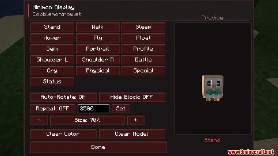 Cobblemon Minimons Mod screenshot 6 showing mod in action