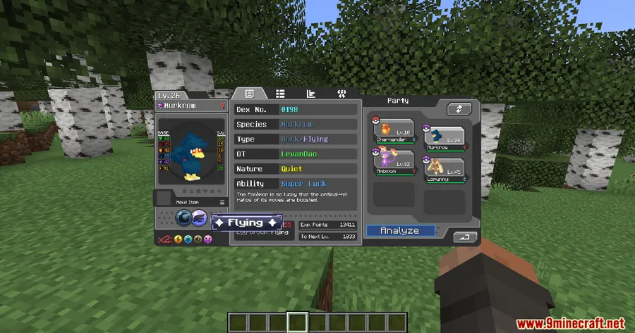 Cobblemon Party Extras Mod screenshot 10