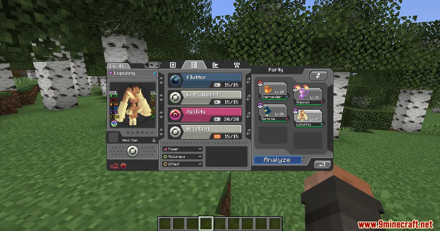 Cobblemon Party Extras Mod screenshot 7