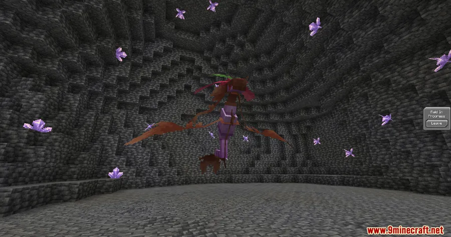 Cobblemon Raid Dens Mod screenshot 3 showing mod in action