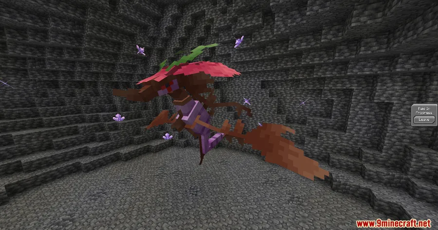 Cobblemon Raid Dens Mod screenshot 4 showing mod in action