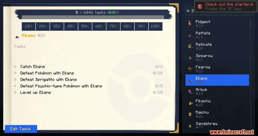 Cobblemon Research Tasks Mod screenshot 4