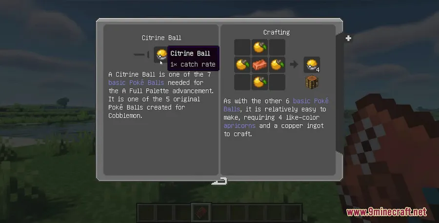 Cobblepedia Mod screenshot 8 showing mod in action