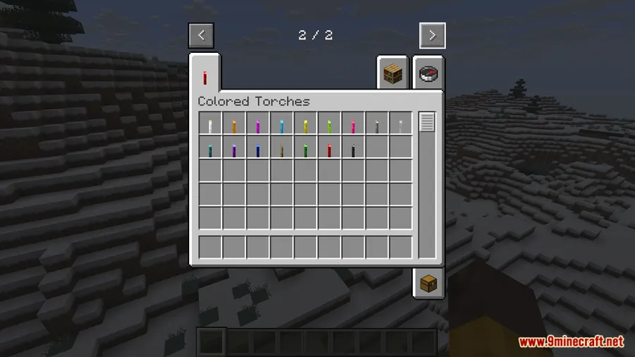 Colored Torches Mod screenshot 2