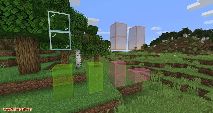 Connected Glass mod for minecraft 06