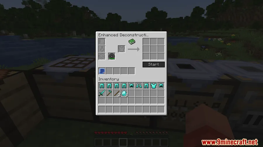 Corail Deconstruction Table Mod screenshot 8