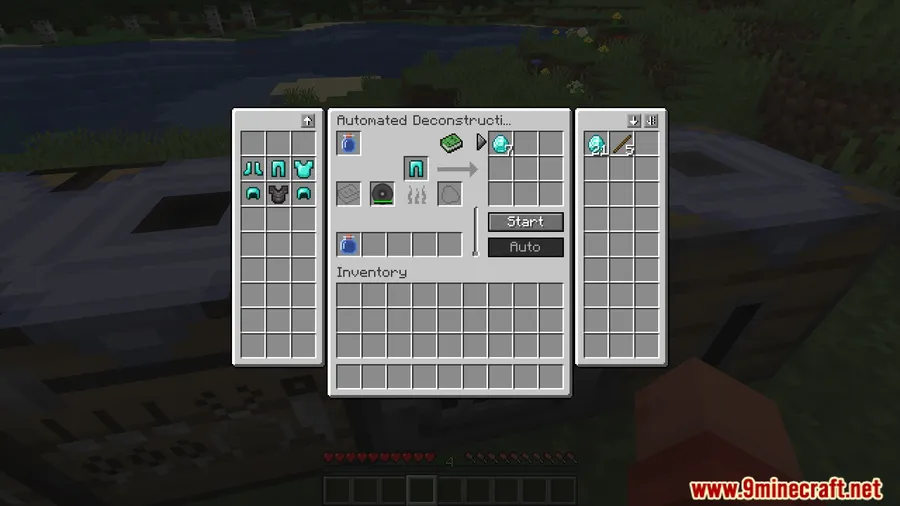 Corail Deconstruction Table Mod screenshot 10