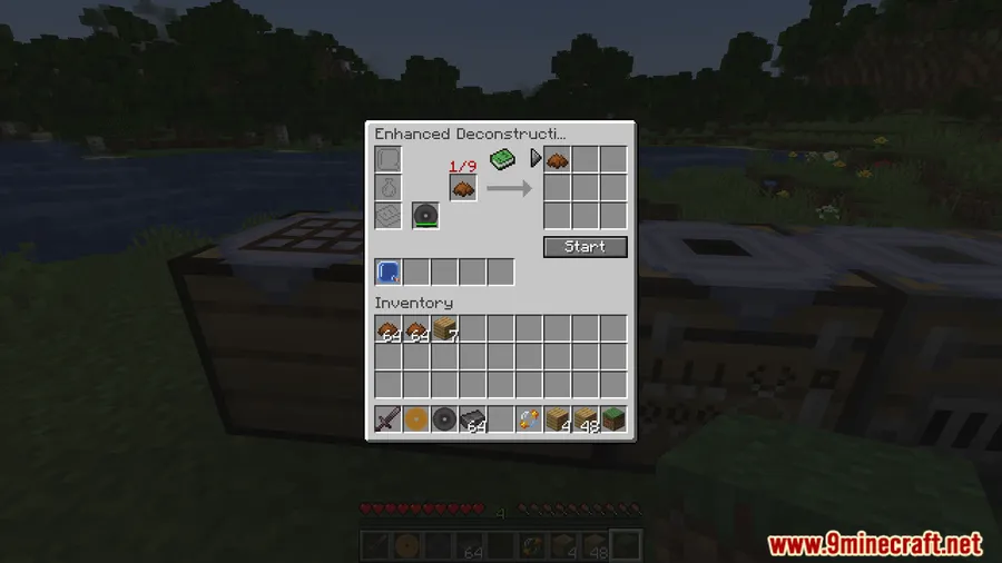 Corail Deconstruction Table Mod screenshot 12