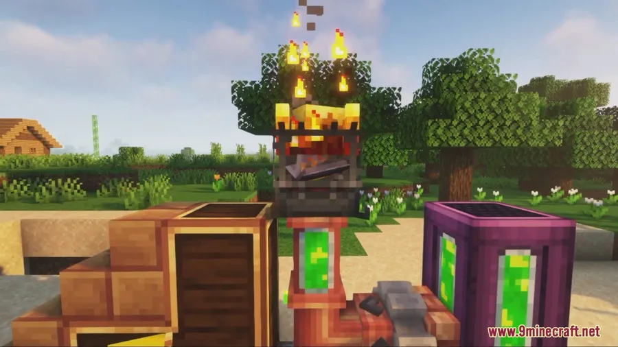 Create Enchantment Industry Mod screenshot 11 showing mod in action