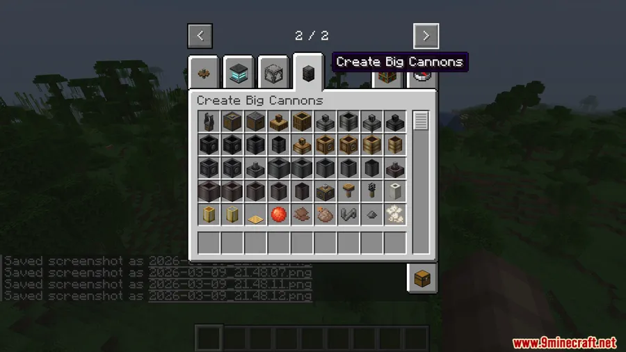 Create Energy Cannons Mod screenshot 6 showing mod in action