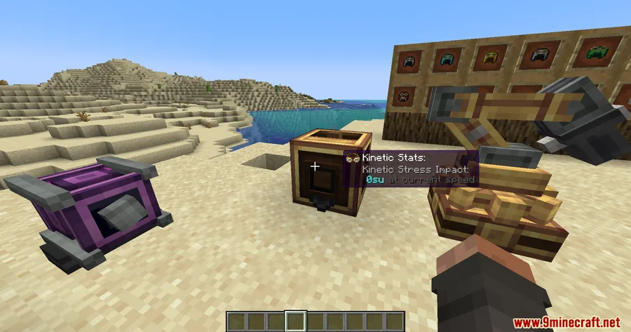 Create Goggles Mod screenshot 10 showing mod in action