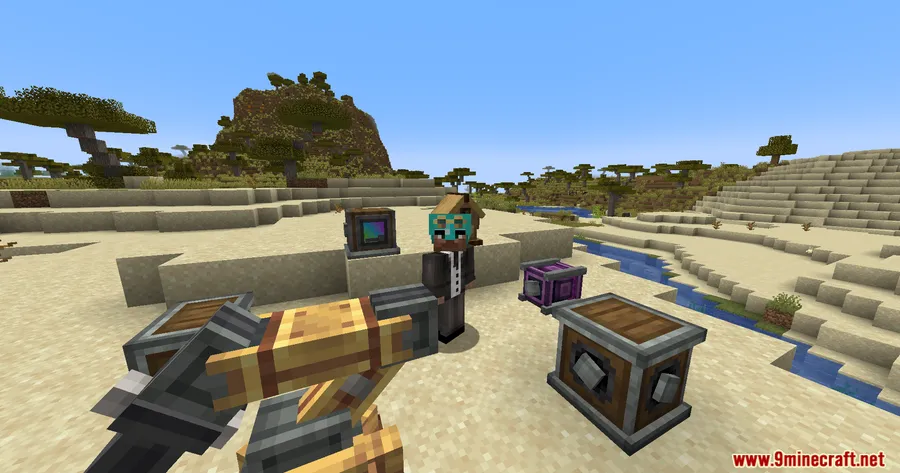 Create Goggles Mod screenshot 4 showing mod in action