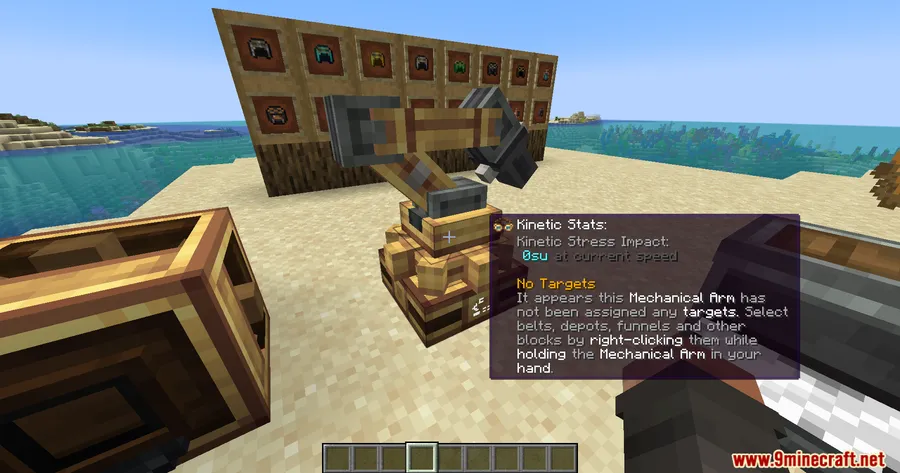 Create Goggles Mod screenshot 6 showing mod in action