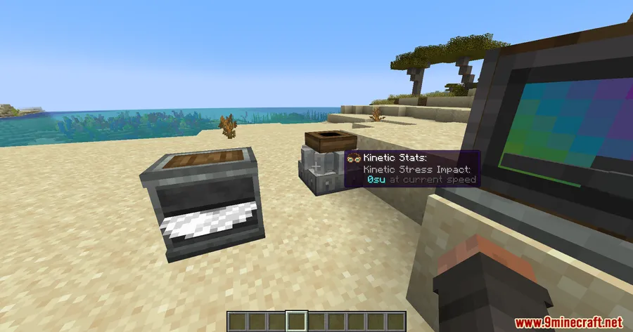 Create Goggles Mod screenshot 9 showing mod in action