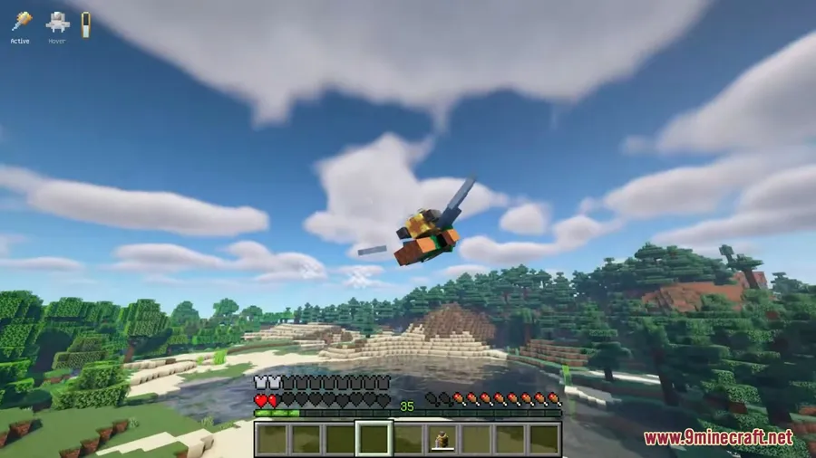 Create Jetpack Mod screenshot 12 showing mod in action