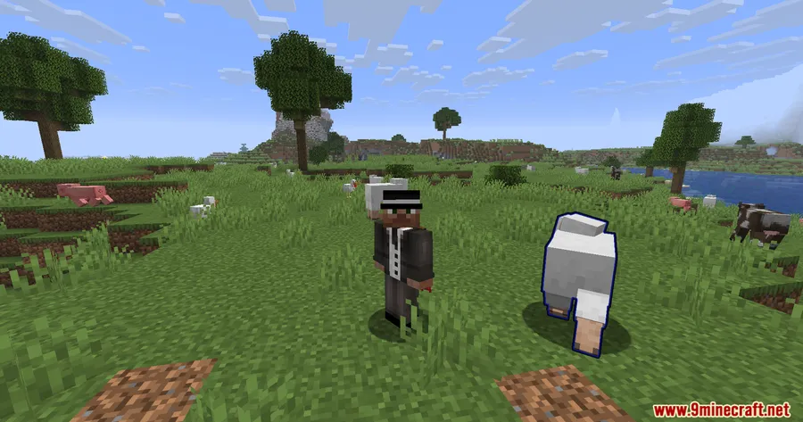 Crystalcore Client Mod screenshot 8 showing mod in action