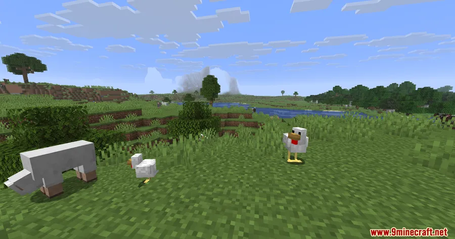 Crystalcore Client Mod screenshot 6 showing mod in action