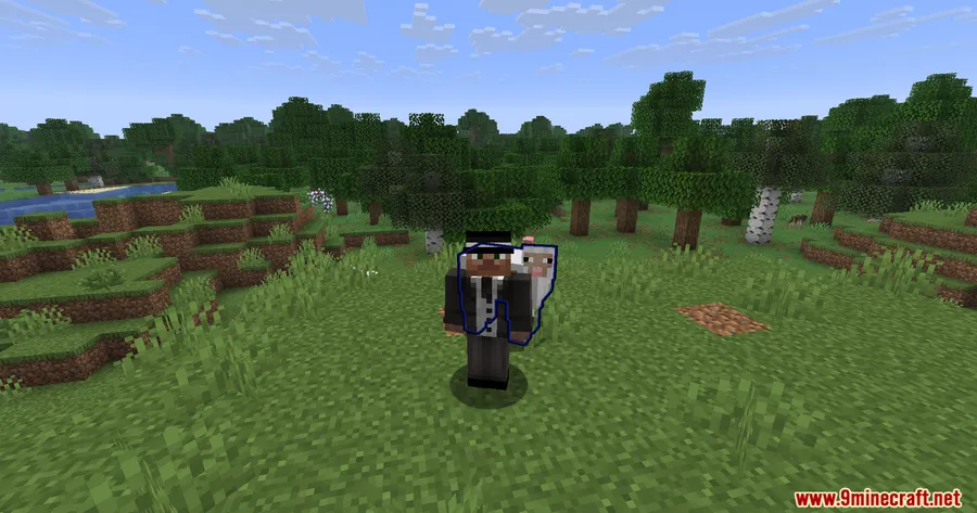 Crystalcore Client Mod screenshot 7 showing mod in action