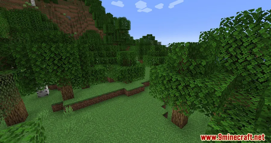 Cull Less Leaves Reforged Mod screenshot 3 showing mod in action