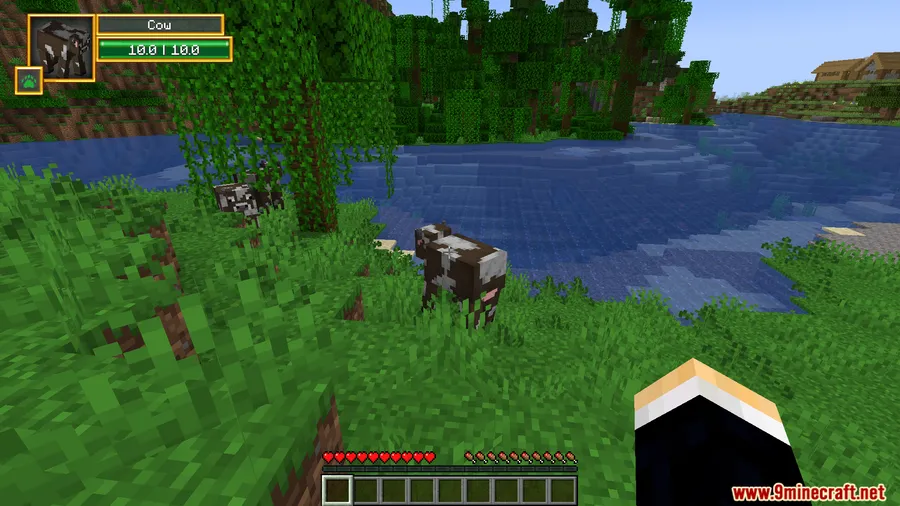 Damage Indicators Classic Mod screenshot 2 showing mod in action